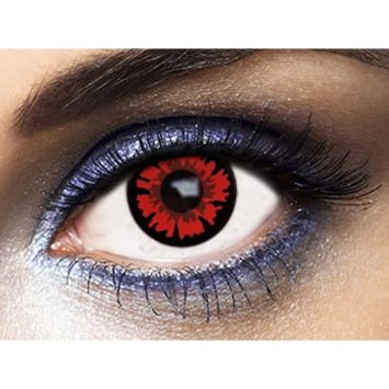 Lentilles Fantaisies - Rouge - "Volturi" - 1 An (Sans correction)