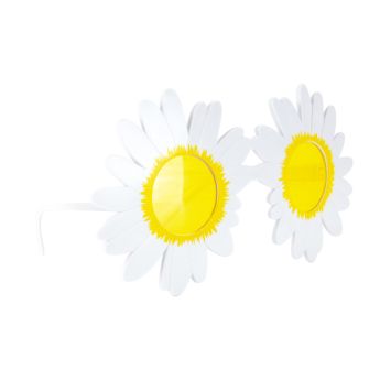 Lunettes d'Hippie avec marguerites
