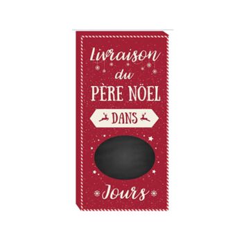 tableau-pere-noel-calendrier-decoration | jourdefete.com