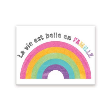 Magnet la vie est belle en famille | jourdefete.com