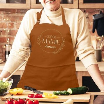 Tablier de cuisine - Mamie - Collection Mamie d'Amour