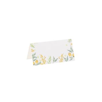 10 Marque-Places de la collection Mimosa