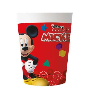 1 set de 2 gobelets réutilisables 23 cl mickey | jourdefete.com