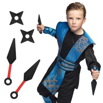 Un set de 4 armes ninja pour votre enfant | jourdefete.com