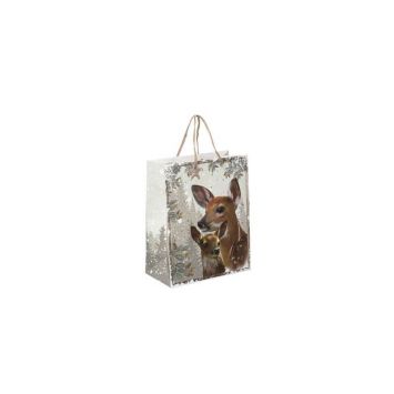 sac cadeaux de Noël biche modèle moyen | jourdefete.com