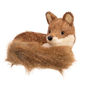 renard en polystyrène à poser de 19 cm | jourdefete.com