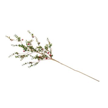 branche eucalyptus avec baies paillettees dorees | jourdefete.com