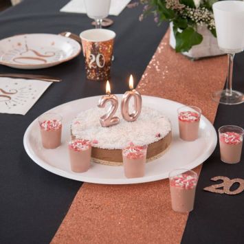Chemin de table à paillettes Rose Gold - 5 mètres