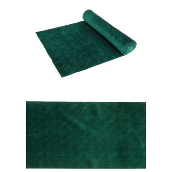 chemin de table velvet vert forêt pour decoration | jourdefete.com