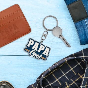 Porte-clés "Papa Cool" - Collection Papa Parfait