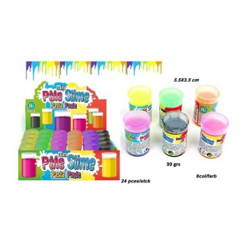 Mini Pâte Slime - Couleur Fluo Aléatoire