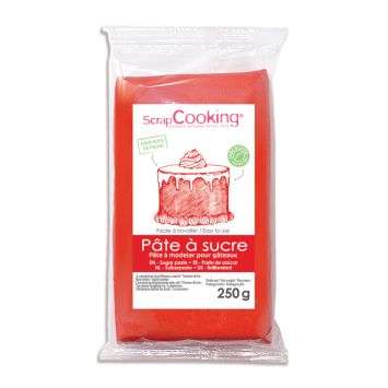Pâte à sucre - 250 grammes - Couleur au choix