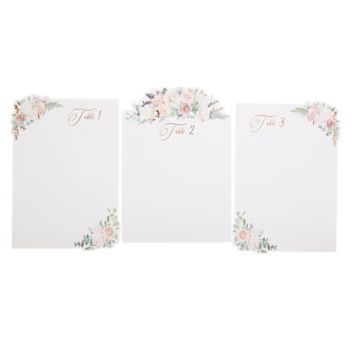Des marques table de la collection peony pour un mariage végétal | jourdefete.com