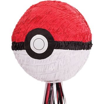 Piñata Pokeball à Tirer - Pokemon Core | jourdefete.com