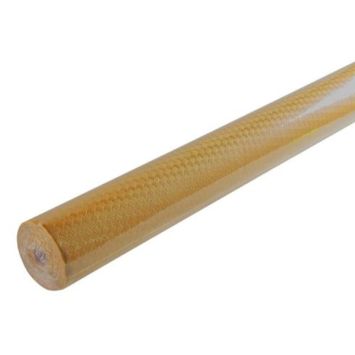 Rouleau de nappe métallisé en papier gaufré - 120 cm x 6 m - Couleur au choix