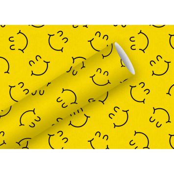 Rouleau de papier cadeau - 2 x 0,7 m - By Nature "Big Smile"