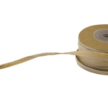 Rouleau de raphia en papier - 5 mm x 25 m - Couleur au choix