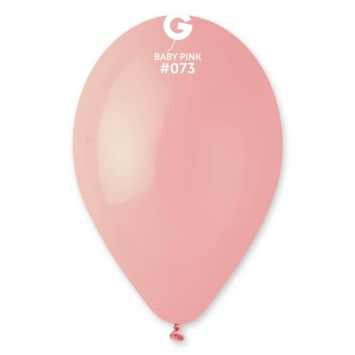 10 ballons standard 30 cm bébé rose | jourdefete.com
