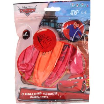 3 ballons à frapper Cars | jourdefete.com