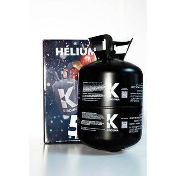 Bouteille d'hélium pour 50 ballons - Kirouna - 0,40 m³