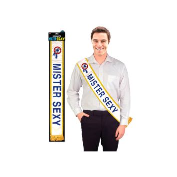 Echarpe Mister Sexy Bleue