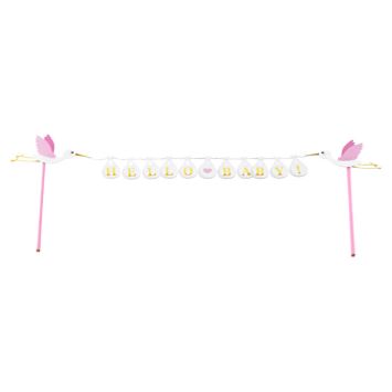 Top Gâteau - Hello Baby - 27 x 16 cm | jourdefete.com