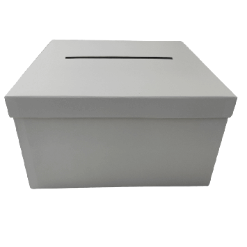 Urne de forme carrée - 23,5 x 23,5 x 13 cm - Couleur au choix