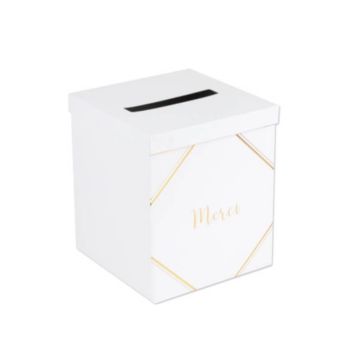urne-blanc-or-souvenir | jourdefete.com