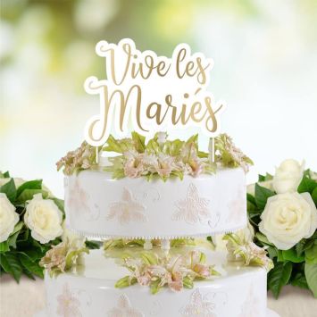 Top Gâteau - Collection Vive les Mariés