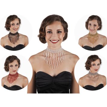 Collier Charleston - Couleur au choix