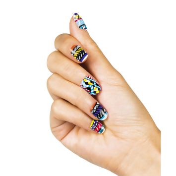 Faux ongles - Ethnique