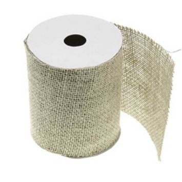 Ruban de jute naturelle 9.5 cm