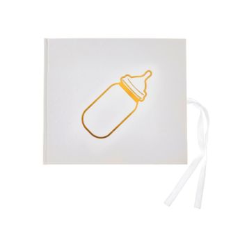 livre-dor-avec-biberon-or|jourdefete.com