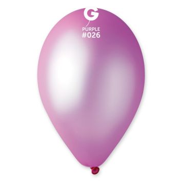 10 ballons de baudruche violet de 30 cm | jourdefete.com