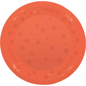 Assiette réutilisable - Diamètre 21 cm - Couleur au choix