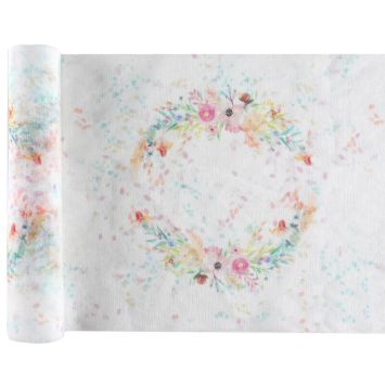 Chemin de table - 26 cm x 3 m - Mariage Fleuri | jourdefete.com