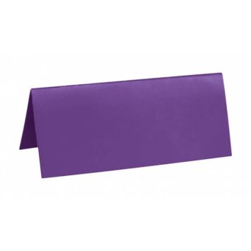 10 marque-places en carton - 7 x 3 cm - Couleur au choix