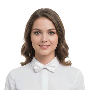 Nœud papillon en polyester - Couleur au choix