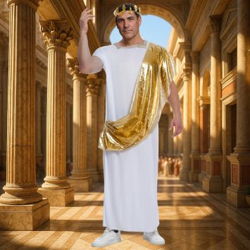 Déguisement de César pour homme - Taille au choix