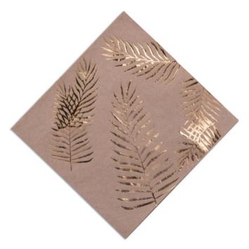 Sachet de 16 serviettes "Tropi-Chic"