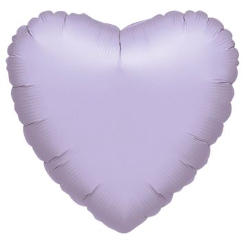 Ballon Hélium - Coeur Lilas