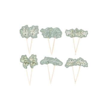 Disposez ces pics apéritifs avec la collection Greenery sur vos tables de mariage | jourdefete.com