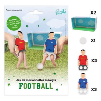 Un match de foot intense avec simplement des doigts grâce à ce jeu de football avec marionnettes à doigts | jourdefete.com