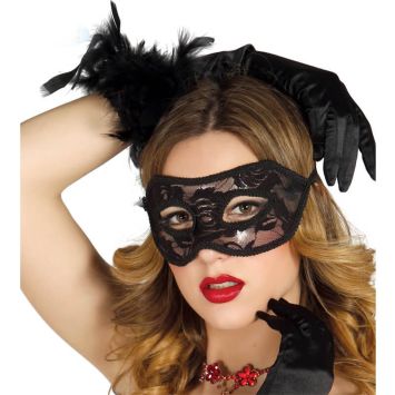 Loup effet transparent - Noir