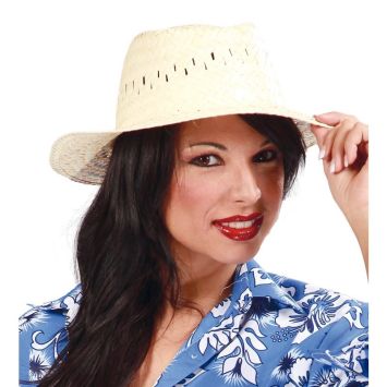Chapeau de Paille Hawaïen Adulte