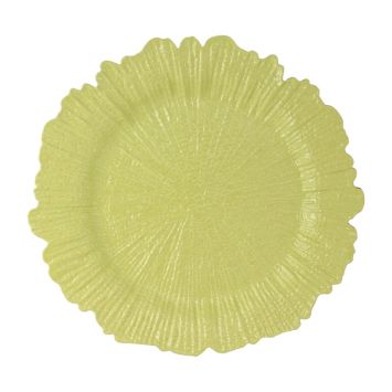 Sous-assiette en polypropylène - Diamètre 33 cm - Couleur au choix