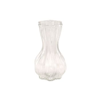 Vase en verre - Aliza - 9 x 9 x 14,5 cm - Couleur au choix