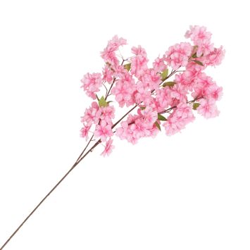Branche de 3 tiges de sakuras - 27 x 9 x 100 cm - Couleur au choix