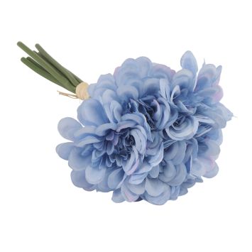 Bouquet de 6 camélias artificiels coloris au choix pour décoration de mariage, baptême ou communion | jourdefete.com