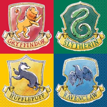 16 serviettes harry potter | jourdefete.com